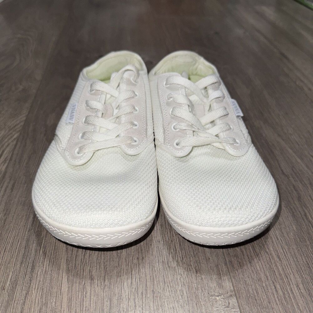 VNANV Barefoot Minimalist Walking Shoes Men's EU 39 US 6.5 Wide Toe White Mesh - Picture 2 of 7